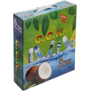 فیلتر دستگاه تصفیه آب سی سی کا مدل ممبران دار X6 مجموعه 6 عددی 101800482
